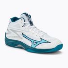 Pánské volejbalové boty Mizuno Thunder Blade Z Mid white/sailor blue/silver