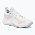 Dámské volejbalové boty Mizuno Wave Dimension white/peach parfait/halogen blue