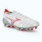 Pánské kopačky Mizuno Morelia Neo IV Β Japan Mix white/radiant red/hot coral