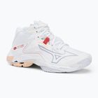 Dámské volejbalové boty Mizuno Wave Lightning Z8 Mid white/aleutian/cloud pink