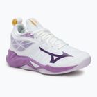 Dámské volejbalové boty  Mizuno Wave Dimension white/patrician purple/quince