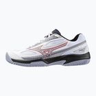 Pánské padelové boty Mizuno Break Shot 4 Padel white/salsa/aleutian