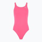 Dámské jednodílné plavky Nike Hydrastrong Solid Fastback hyper pink