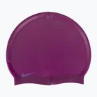 Plavecká čepice Nike Solid Silicone fialová 93060-668