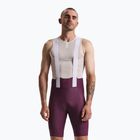 Pánské cyklistické šortky Rapha Brevet Element Cargo Bib Shorts plum/white