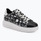Dámské boty  KARL LAGERFELD Kapri Twin Nft Graffiti black/white leather