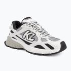 Dámské boty KARL LAGERFELD Orion Sidetrim black leather/textile w/white