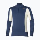 Pánská běžecká mikina Mizuno Warmalite Half Zip estate blue