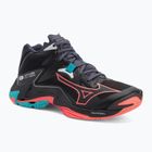 Volejbalové boty  Mizuno Wave Lightning Z8 Mid black/neon flame/peacock blue