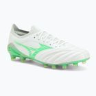 Pánské kopačky Mizuno Morelia Neo IV Β Elite MD white/neon green/cool gray 3c