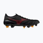 Pánské kopačky Mizuno Morelia Neo IV Beta Elite Mix SG black/morelia 40th red/black