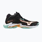 Volejbalové boty Mizuno Wave Lightning Z8 Mid black/tangelo/ice green