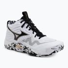 Volejbalové boty Mizuno Wave Momentum Elite Mid white/black/ge gold