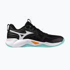 Volejbalové boty Mizuno Wave Momentum Pro black/tangelo/ice green