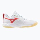 Dámské volejbalové boty Mizuno Wave Momentum Pro white/calypso coral/pale banana