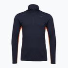 Pánské běžecké triko Longsleeve Mizuno Tech Thermal Charge Half Zip baritone blue