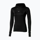 Dámská běžecká mikina Mizuno Active Warm Hooded black