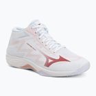 Dámské volejbalové boty Mizuno Lightning Select Mid white/rose elegance/lava falls