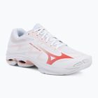 Dámské volejbalové boty Mizuno Wave Lightning Pro white/rose elegance/lava falls