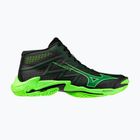 Volejbalové boty Mizuno Wave Lightning Elite Mid black/glowing apple/mandarin orange