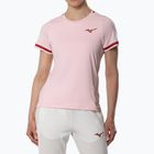 Dámské tenisové tričko Mizuno Stargazer Tee pinkesque