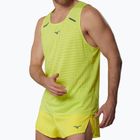 Pánské běžecké tričko Mizuno Tech Light Tank lightning yellow