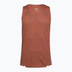 Pánské běžecké tričko Mizuno Tech Light Tank copper brown