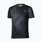 Pánské běžecké tričko Mizuno Core Graphic Tee black/gray