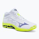 Volejbalové boty Mizuno Wave Lightning Pro Mid white/lighting yellow/dazzling blue