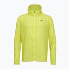 Pánská běžecká bunda Mizuno Tech Light Hooded lightning yellow