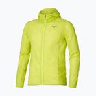 Pánská běžecká bunda Mizuno Tech Light Hooded lightning yellow