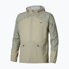 Pánská běžecká bunda Mizuno Active Alpha Hooded elm