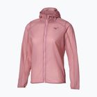 Dámská běžecká bunda  Mizuno Tech Light Hooded Jacket rose elegance