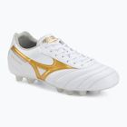 Kopačky Mizuno Morelia II Pro FG white/football gold/galaxy silver