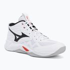 Volejbalové boty Mizuno Wave Momentum Pro Mid white/black/fiery red