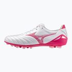 Kopačky Mizuno Morelia Neo IV Pro AG white/fuchsia purple/fuchsia purple
