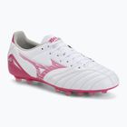 Kopačky Mizuno Morelia Neo IV Pro AG white/fuchsia purple/fuchsia purple
