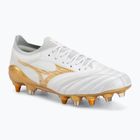 Kopačky Mizuno Morelia Neo IV Beta Elite Mix white/mp gold/cool gray 3c