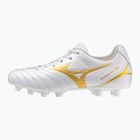 Dětské kopačky Mizuno Monarcida Neo III Select FG white/mp gold