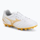 Dětské fotbalové kopačky Mizuno Monarcida Neo III Select AG white/mp gold