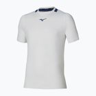 Pánské tenisové tričko Mizuno Tennis Core Short Sleeve Tee white/insignia blue