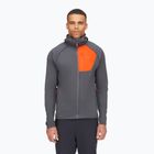 Pánská mikina Rab Superflux Hoody graphene/firecracker