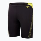 Speedo Hyper Boom Splice pánské plavecké džíny black/lemon drizzle