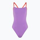 Speedo Solid Tie Back dámské jednodílné plavky sweet purple/watermelon