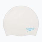 Dětská plavecká čepice Speedo Plain Moulded Silicone white/aqua splash