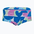 Pánské plavky Speedo 13,5 cm Allover Training Club Brief punch blue/kiki pink