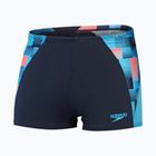 Pánské plavky Speedo Endurance+ MAX Splice Aquashort true navy/picton blue/siren red