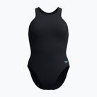 Dámské jednodílné plavky Speedo Racer Zip with Built in Swim Bra anthracite