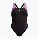 Dámské jednodílné plavky Speedo HyperBoom Splice Racerback neon violet