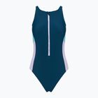 Dámské jednodílné plavky Speedo Zip Colorblock dark teal